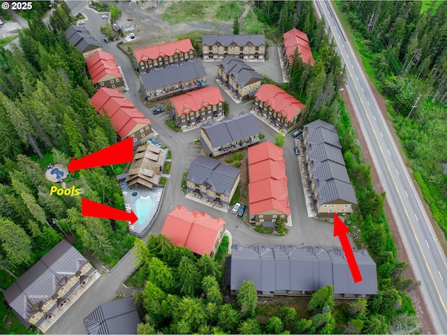 87916 E Alpenglow Ln, Government Camp, OR 97028 - drone / aerial view