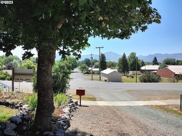 206 NE Front St, Prairie City, OR 97869 - view of street featuring a mountain view