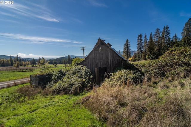 view of shed / structure