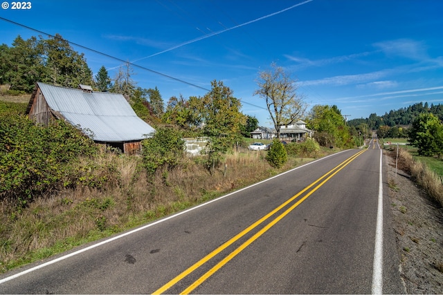 view of road