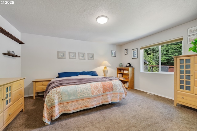 38225 Hiagua Ln N, Nehalem, OR 97131 - bedroom with carpet floors and a textured ceiling