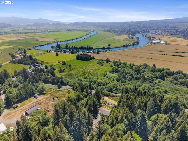 38225 Hiagua Ln N, Nehalem, OR 97131 - overview of rural landscape featuring a water and mountain view