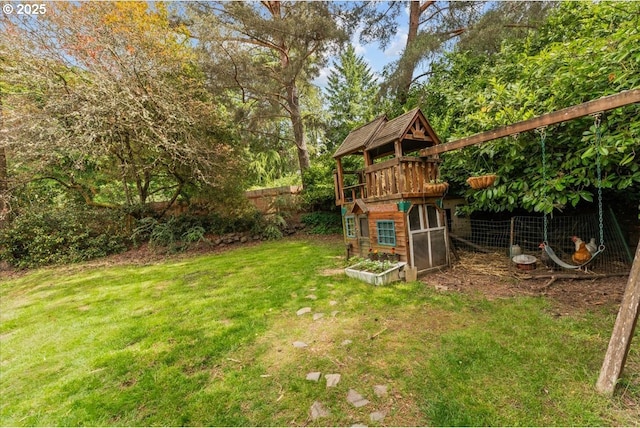 5850 SW Vermont St, Portland, OR 97219 - view of yard featuring a playground
