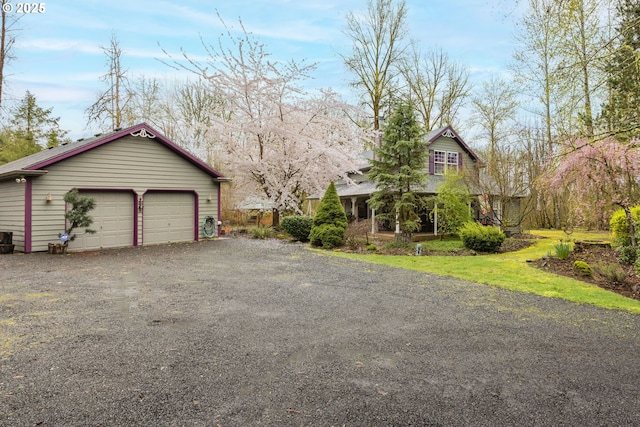 11215 NE 359th St, La Center, WA 98629 - view of front of property featuring a garage