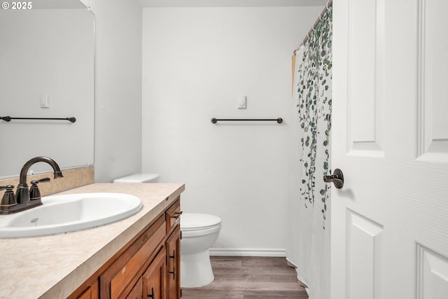 25191 Berry Ln, Veneta, OR 97487 - bathroom with vanity and wood finished floors