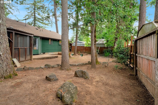 25191 Berry Ln, Veneta, OR 97487 - view of fenced backyard