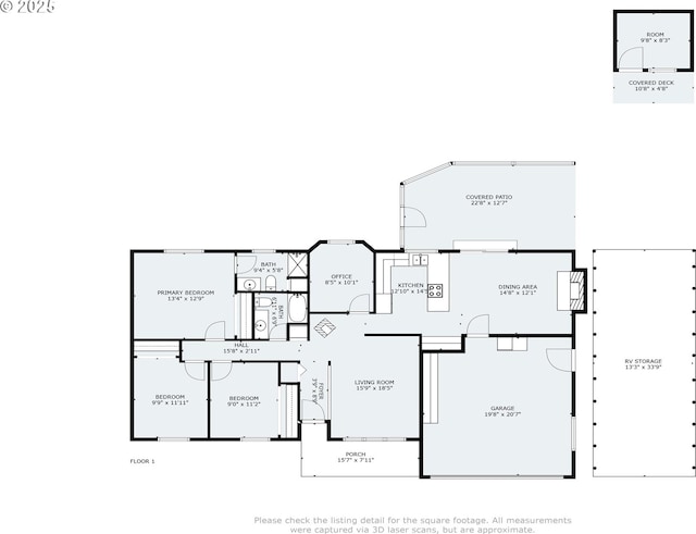 25191 Berry Ln, Veneta, OR 97487 - view of floor plan / room layout