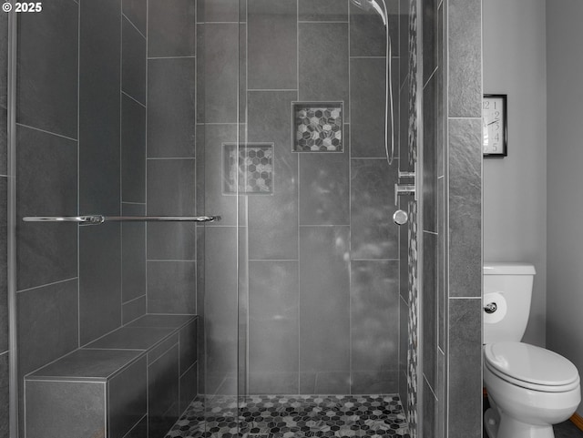 65679 E Alpine Way, Rhododendron, OR 97049 - full bath with toilet and a shower stall
