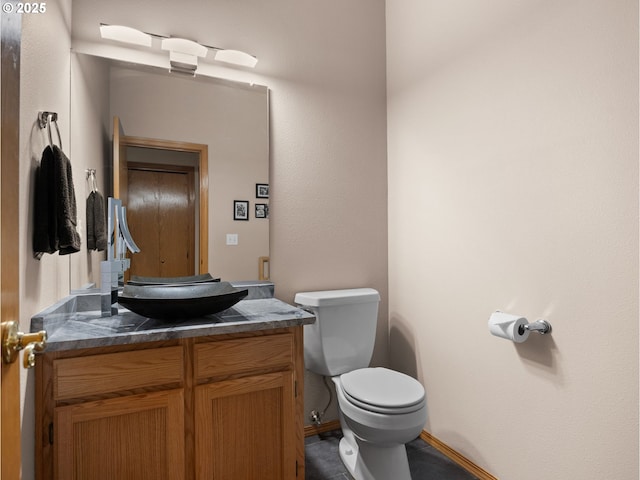 65679 E Alpine Way, Rhododendron, OR 97049 - bathroom with toilet and vanity