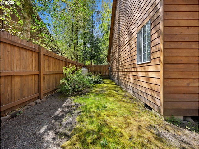 65679 E Alpine Way, Rhododendron, OR 97049 - view of yard featuring a fenced backyard