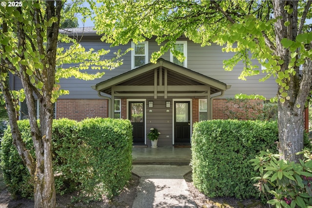 420 S State St, Lake Oswego, OR 97034 - view of front facade with brick siding