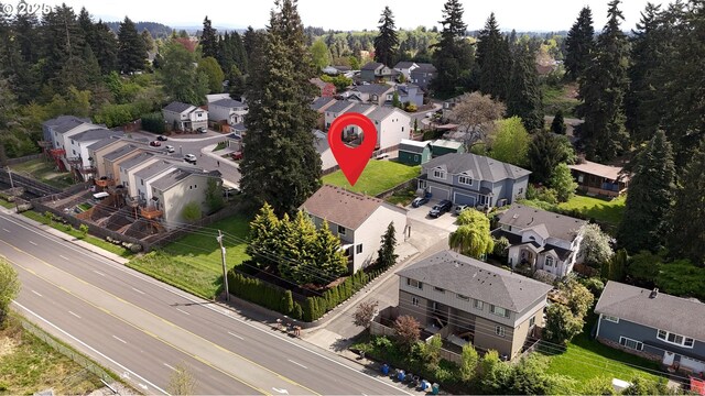3707 NE Minnehaha St, Vancouver, WA 98661 - birds eye view of property with a residential view