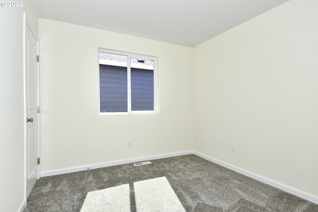 spare room featuring carpet floors