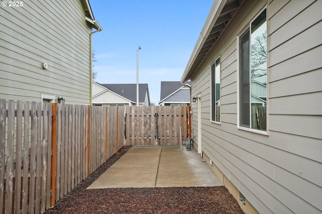 exterior space featuring a patio