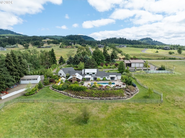 33723 Van Duyn Rd, Eugene, OR 97408 - aerial view of sparsely populated area with a pool area