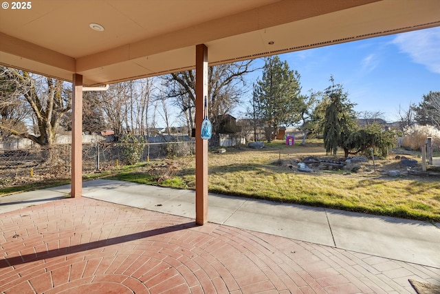 view of patio / terrace