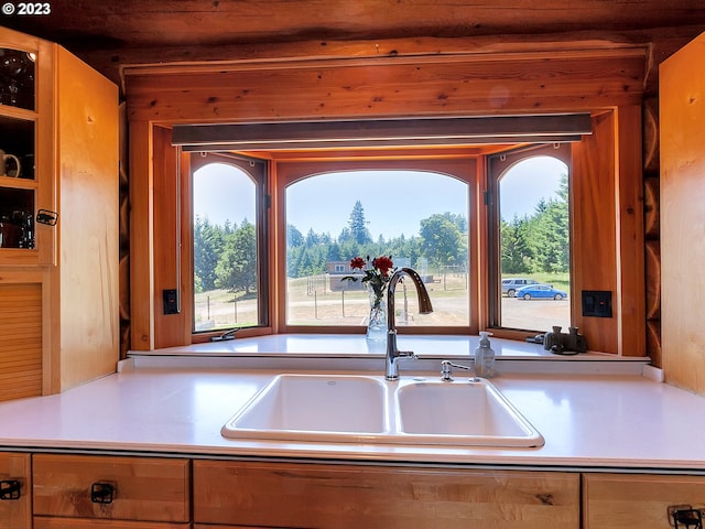 kitchen featuring sink