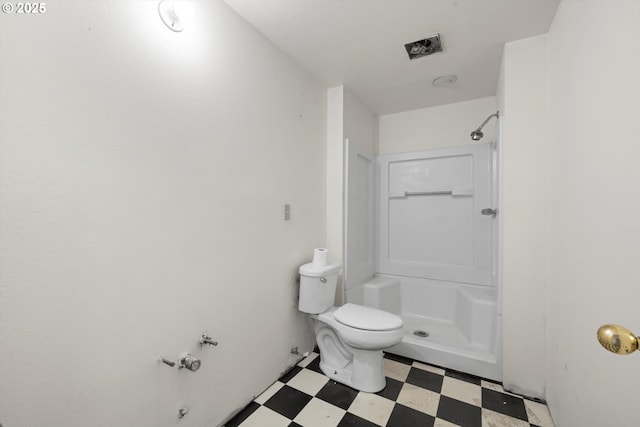 11185 SE Saint Lucy Ln, Happy Valley, OR 97086 - bathroom featuring tile patterned floors and a stall shower
