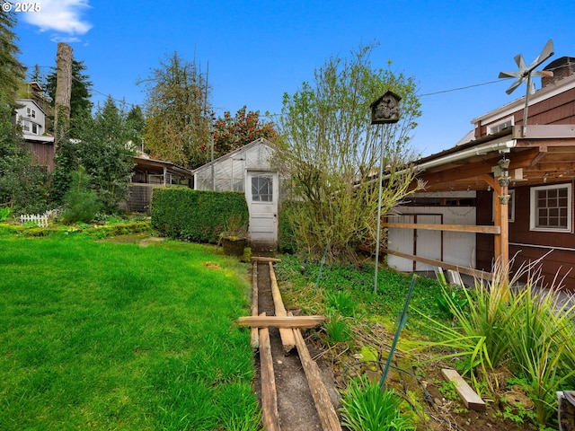 510 SE Shafford St, Estacada, OR 97023 - view of yard with an outbuilding