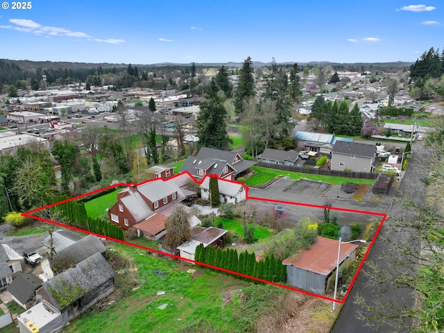 510 SE Shafford St, Estacada, OR 97023 - bird's eye view with a residential view