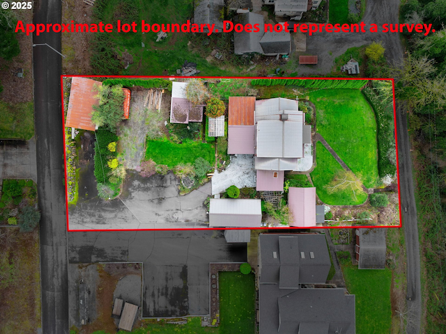 510 SE Shafford St, Estacada, OR 97023 - drone / aerial view