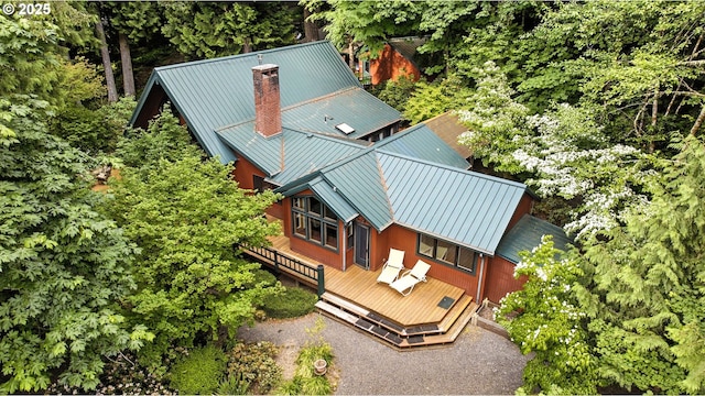 25901 E Highview Dr, Welches, OR 97067 - view from above of property