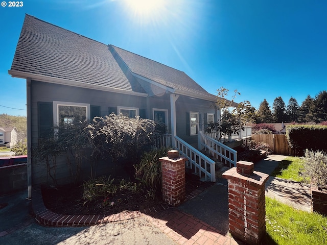 view of back of house