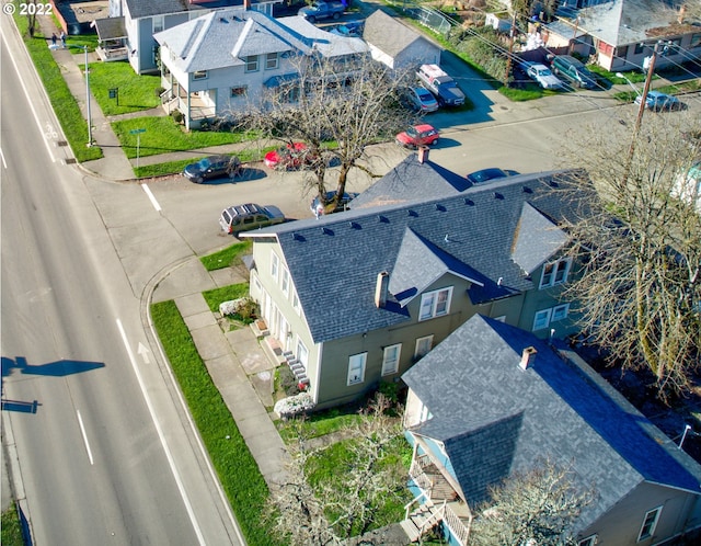 view of aerial view