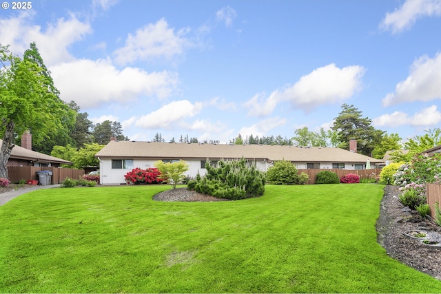 view of ranch-style home