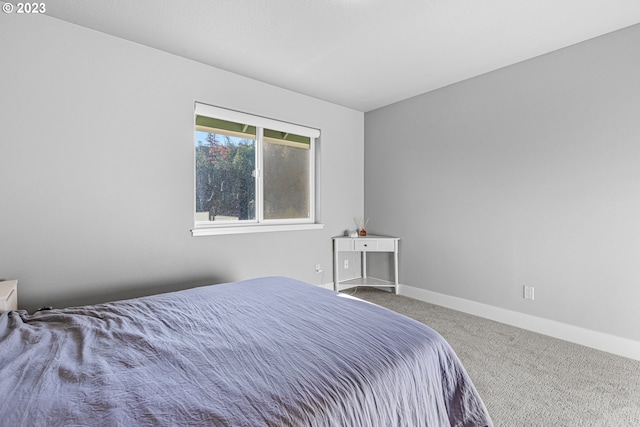 bedroom featuring carpet floors