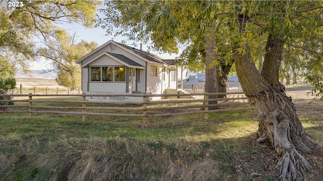 view of front of house