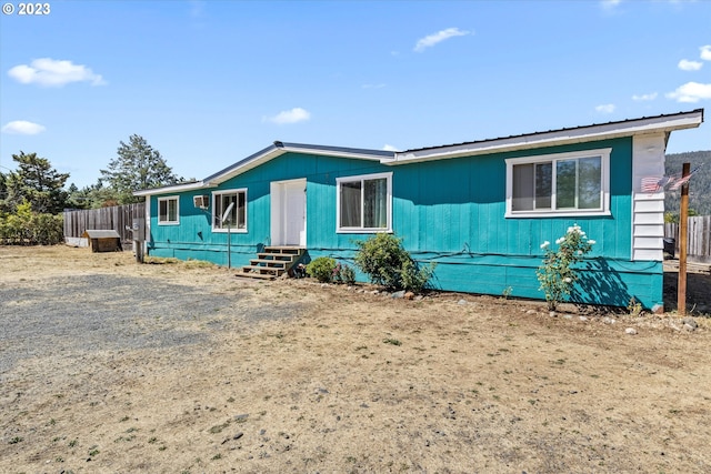 view of manufactured / mobile home