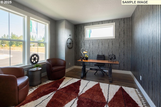 Mountain Home Rd, Sherwood, OR 97140 - office featuring baseboards and wood finished floors