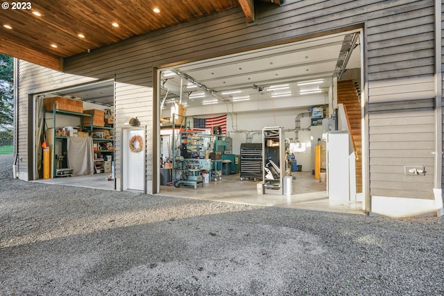 22000 SE Upper Matthews Creek Ln, Amity, OR 97101 - view of garage