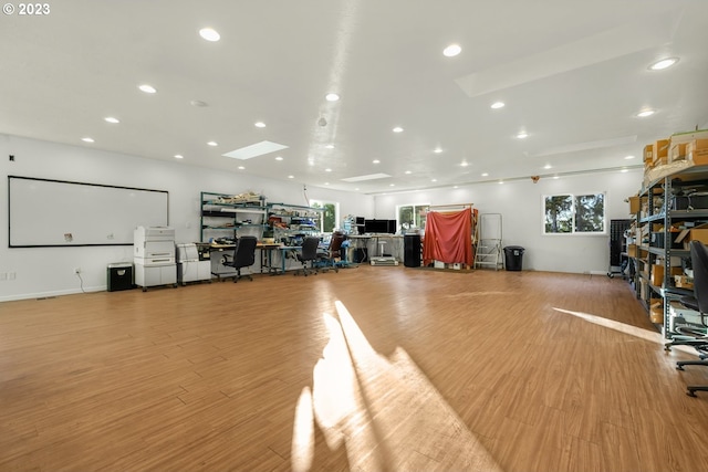22000 SE Upper Matthews Creek Ln, Amity, OR 97101 - interior space featuring light wood-type flooring
