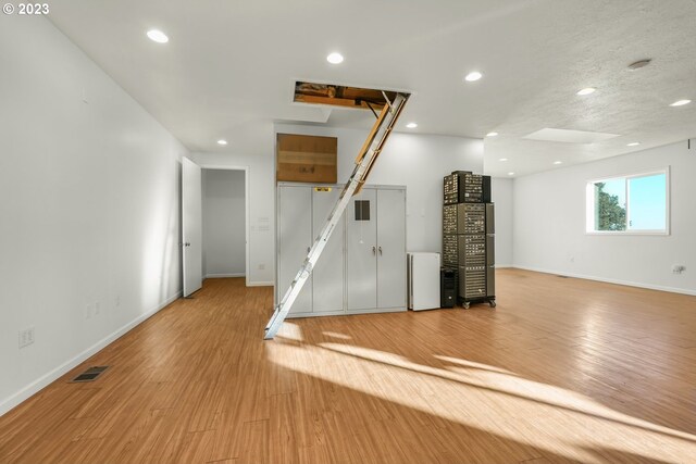 22000 SE Upper Matthews Creek Ln, Amity, OR 97101 - interior space with light hardwood / wood-style floors