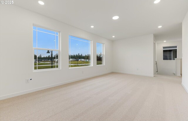 spacious closet with carpet floors