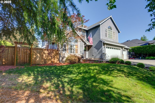 2940 Robinwood Dr, Forest Grove, OR 97116 - view of front of house featuring a garage and driveway