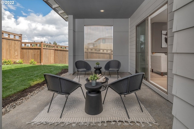 view of patio / terrace