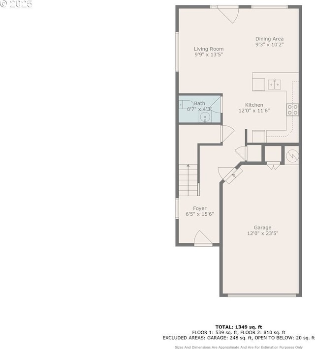 view of layout