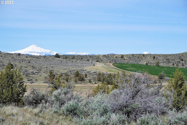 view of mountain feature