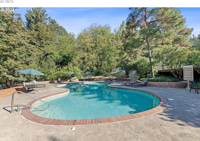 7730 SW Barnes Rd Unit B, Portland, OR 97225 - community pool featuring a patio