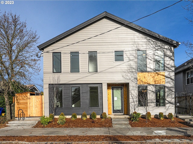 2321 N Lombard St Unit 5, Portland, OR 97217 - view of modern home