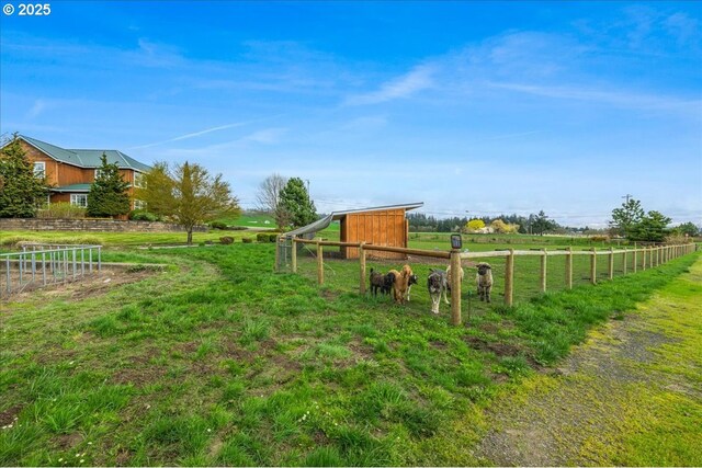 16800 NE Mcdougall Rd, Dayton, OR 97114 - view of yard featuring a view of rural / pastoral area