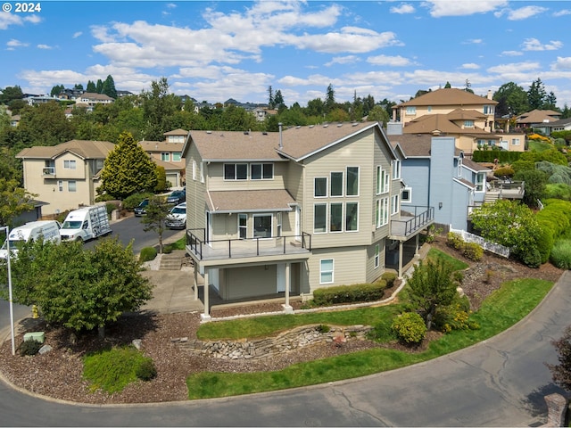 exterior space featuring a residential view