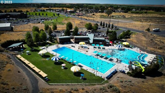 view of drone / aerial view