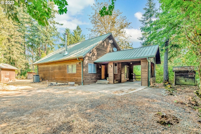 view of cabin