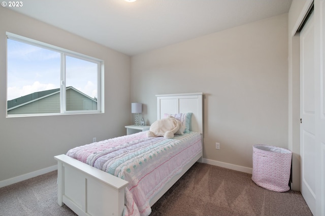 1647 N Millican Creek St, Lafayette, OR 97127 - carpeted bedroom with a closet and baseboards