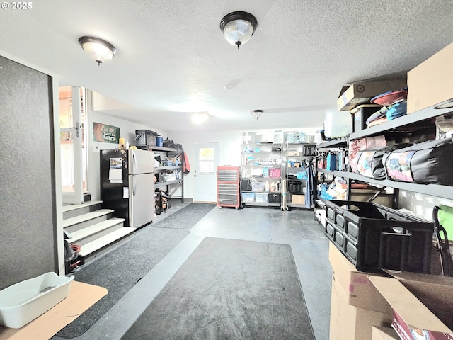 2951 NE Yount Ave, Roseburg, OR 97470 - miscellaneous room featuring a textured ceiling and finished concrete flooring