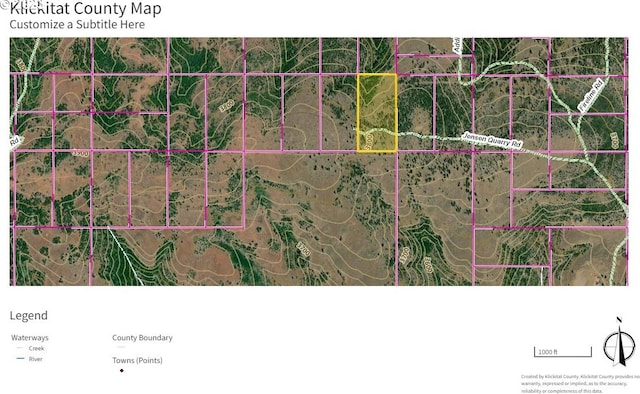 Jensen Quarry Rd, Bickleton WA, 99322 land for sale